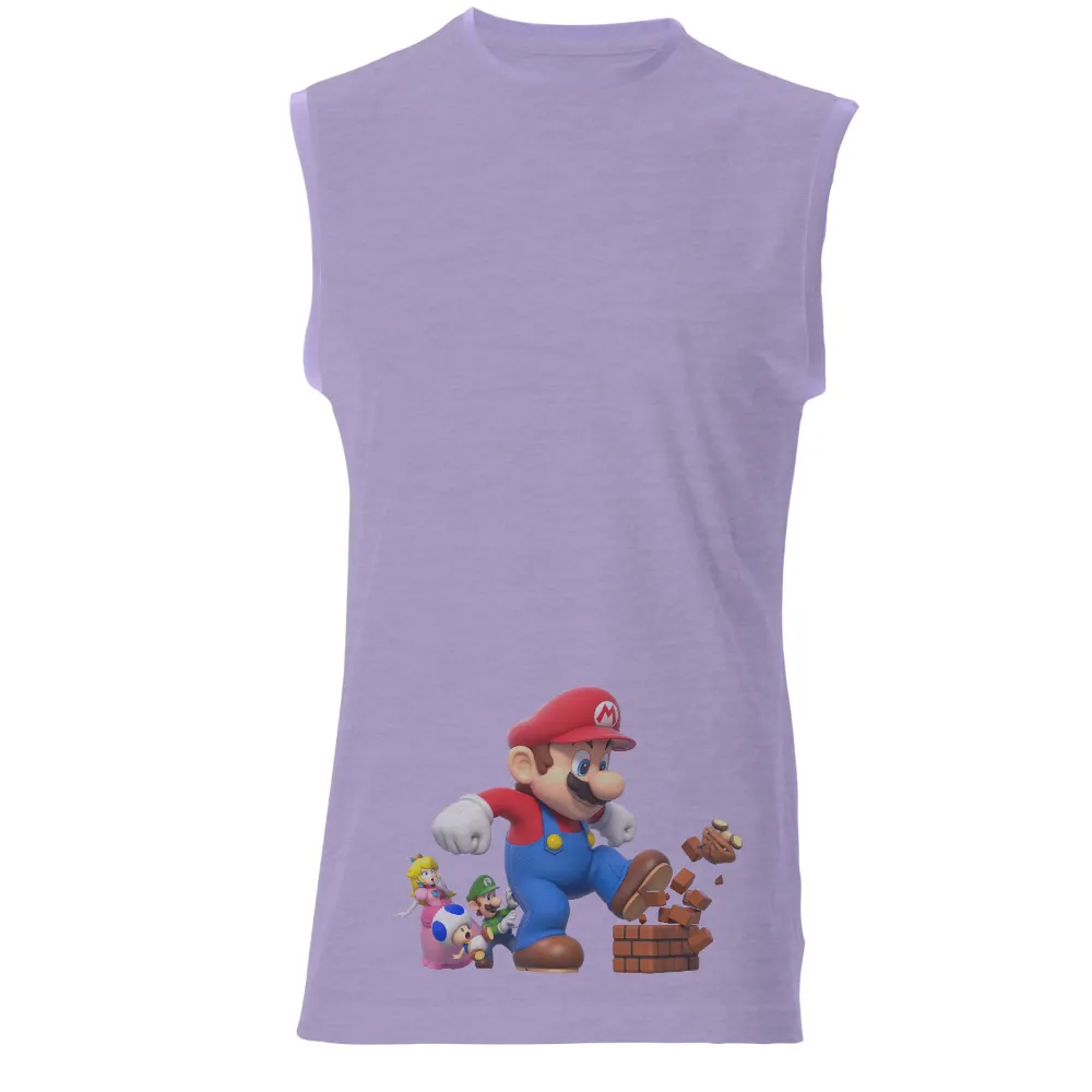 Tee Shirt Printing: Mario Adventure - Video Game Hero|new era yankees team split t shirt