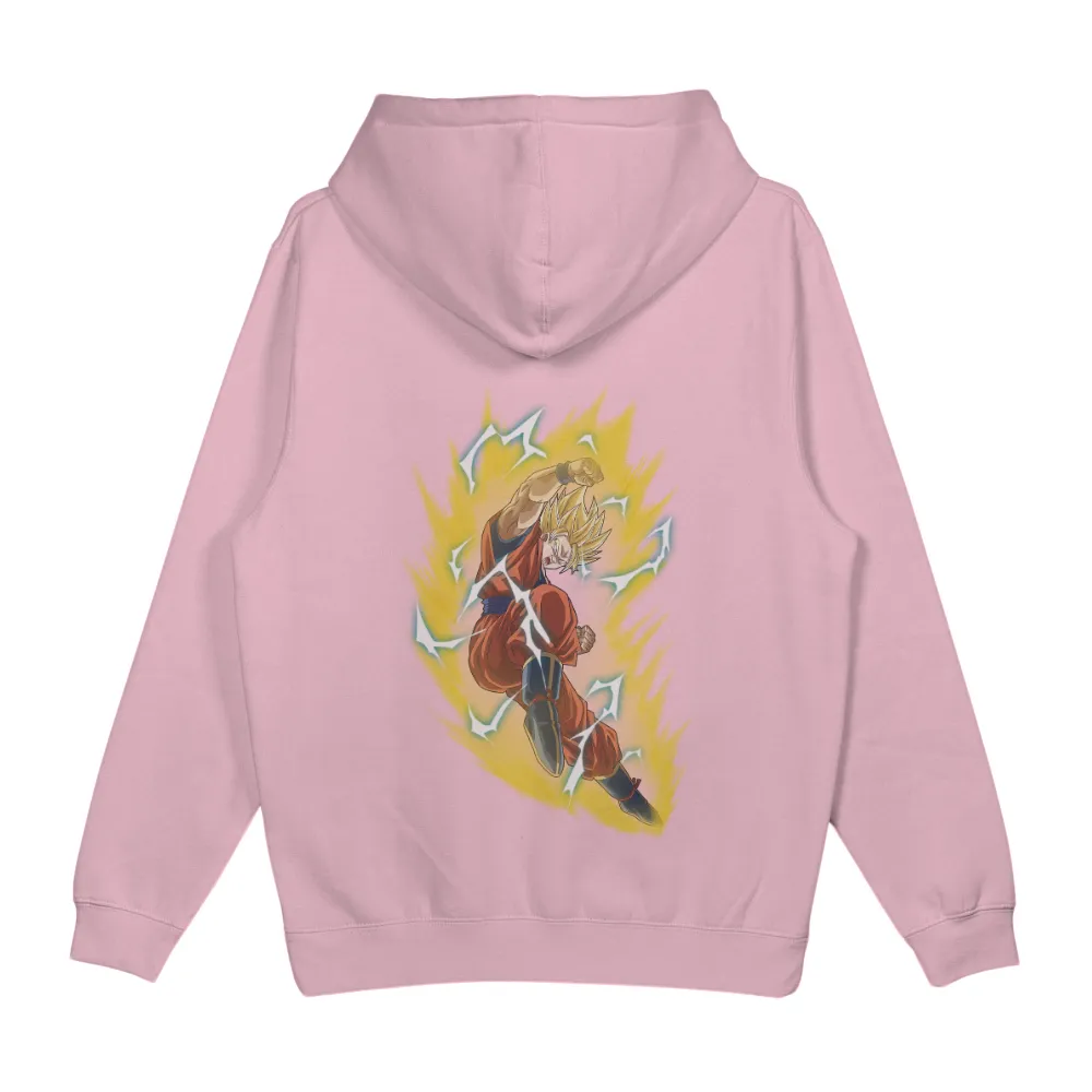 Shirts Graphic Tees: Goku Super Saiyan - Anime Hero Power|dad a sons first hero a daughters first love shirt