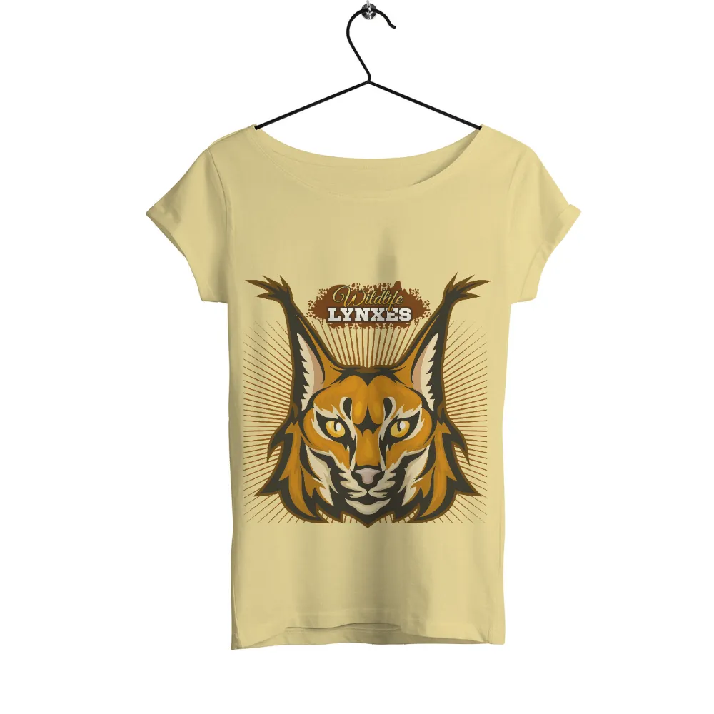 Wildlife Lynxes T-Shirts Pattern: Strength and Resilience|minnesota wild capfriendly