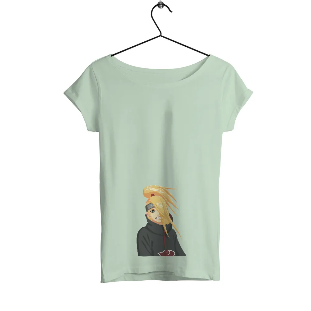 T-Shirt Printing: Deidara from Naruto - Anime Art|naruto t shirt youth