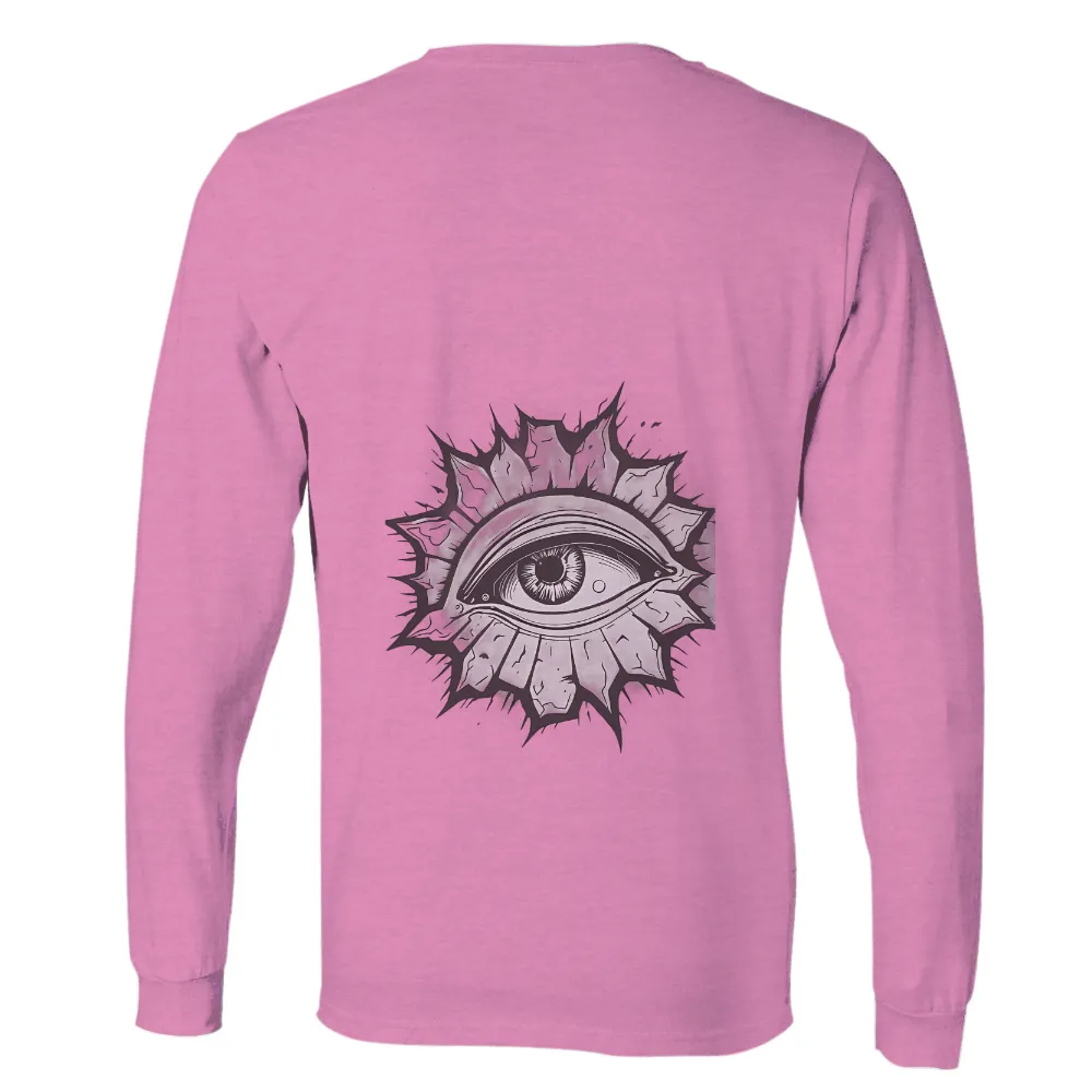 Custom Tee Shirts: All-Seeing Eye Symbolism| thought-provoking design