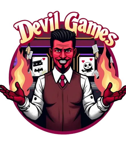 Devil Games T-Shirts Design | Humorous Gambling Tees