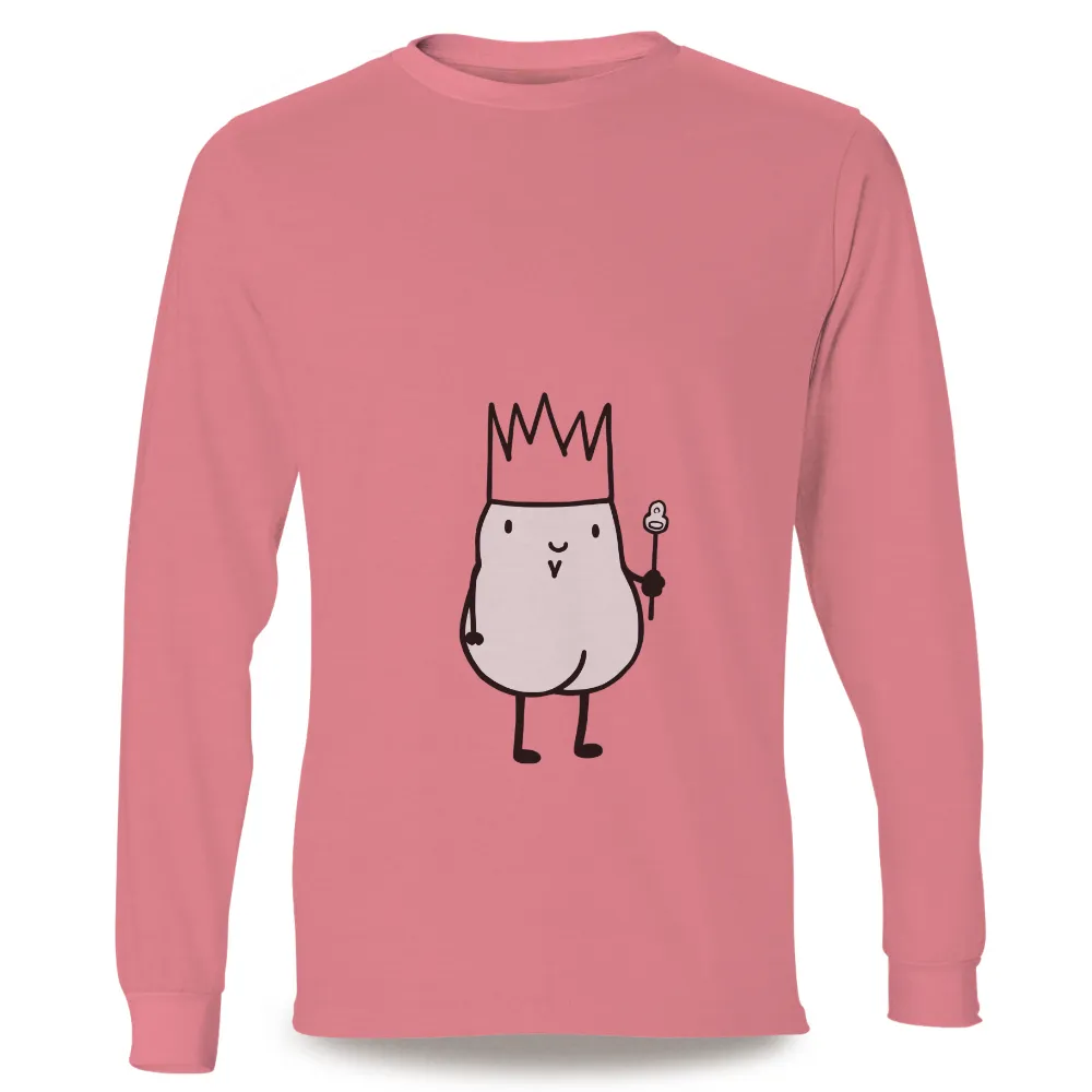 Shirts Graphic Tees: The Whimsical King Potato - Funny & Quotes|honor king t shirt