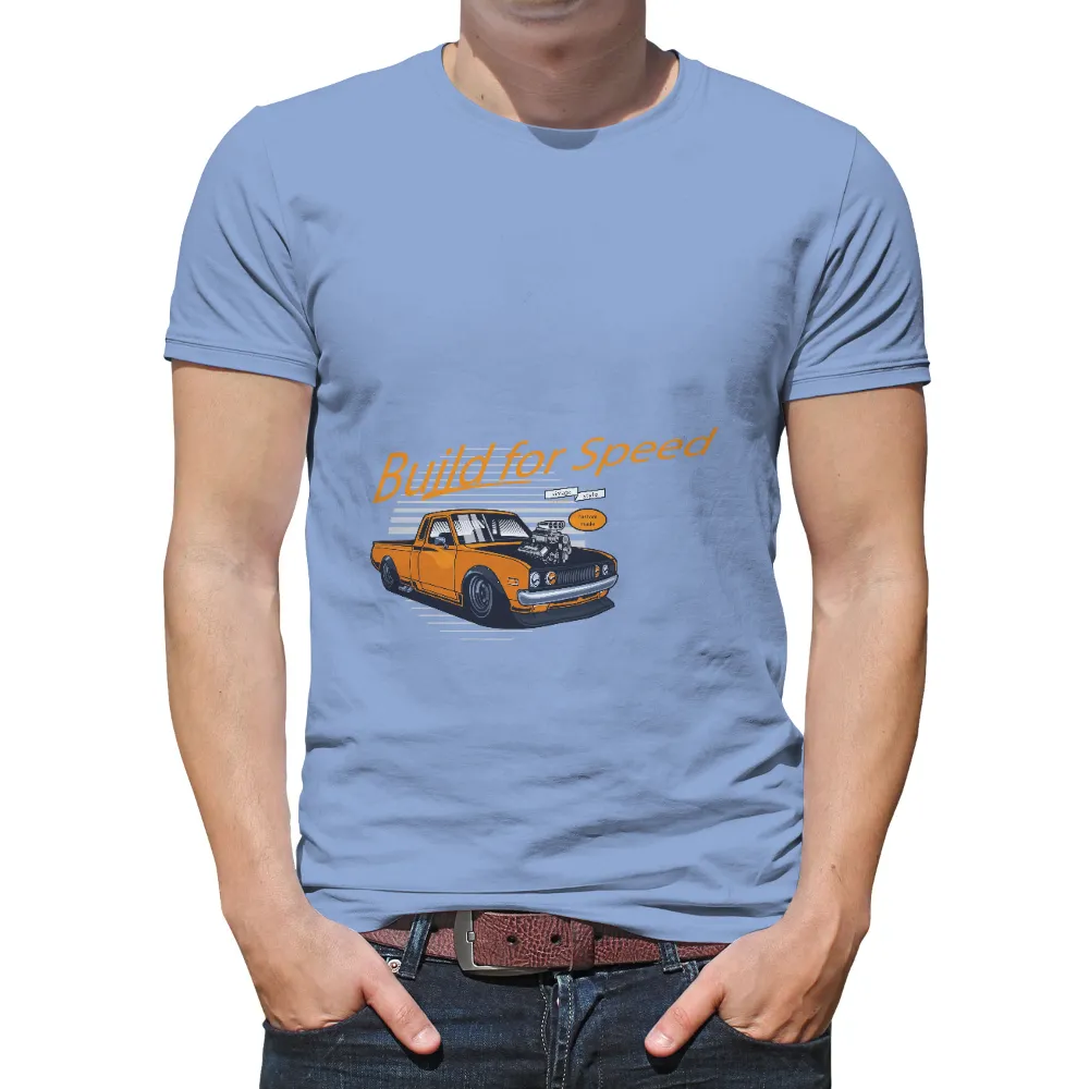 T-Shirt Printing: Built for Speed - Vintage Pickup Truck Design|tanjiro vintage t shirt