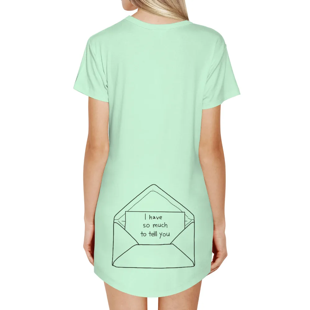 Minimalist Envelope Design: A Nostalgic Tribute to Thoughtful Communication|nostalgia shirt