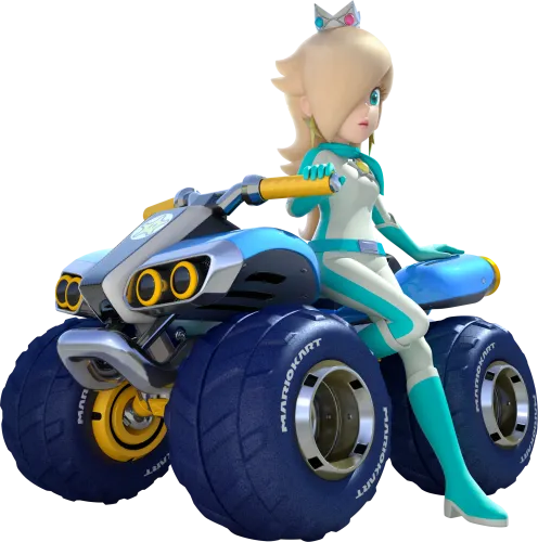 Custom Tee Shirts: Rosalina's Futuristic Racing Adventure