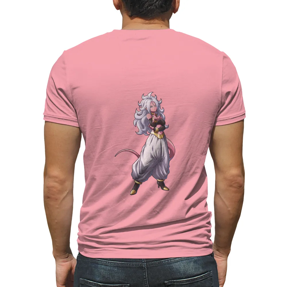 T-Shirt Printing: Android 21 - A Symbol of Strength and Grace|dragon ball super super hero tshirt