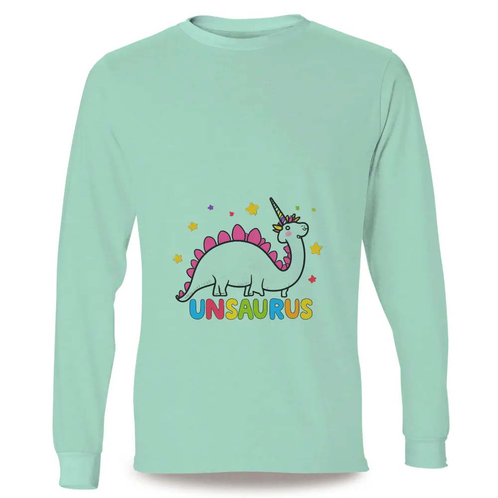 Unsaurus T-Shirt Printing: Embrace Your Uniqueness|dinosaur easter shirt