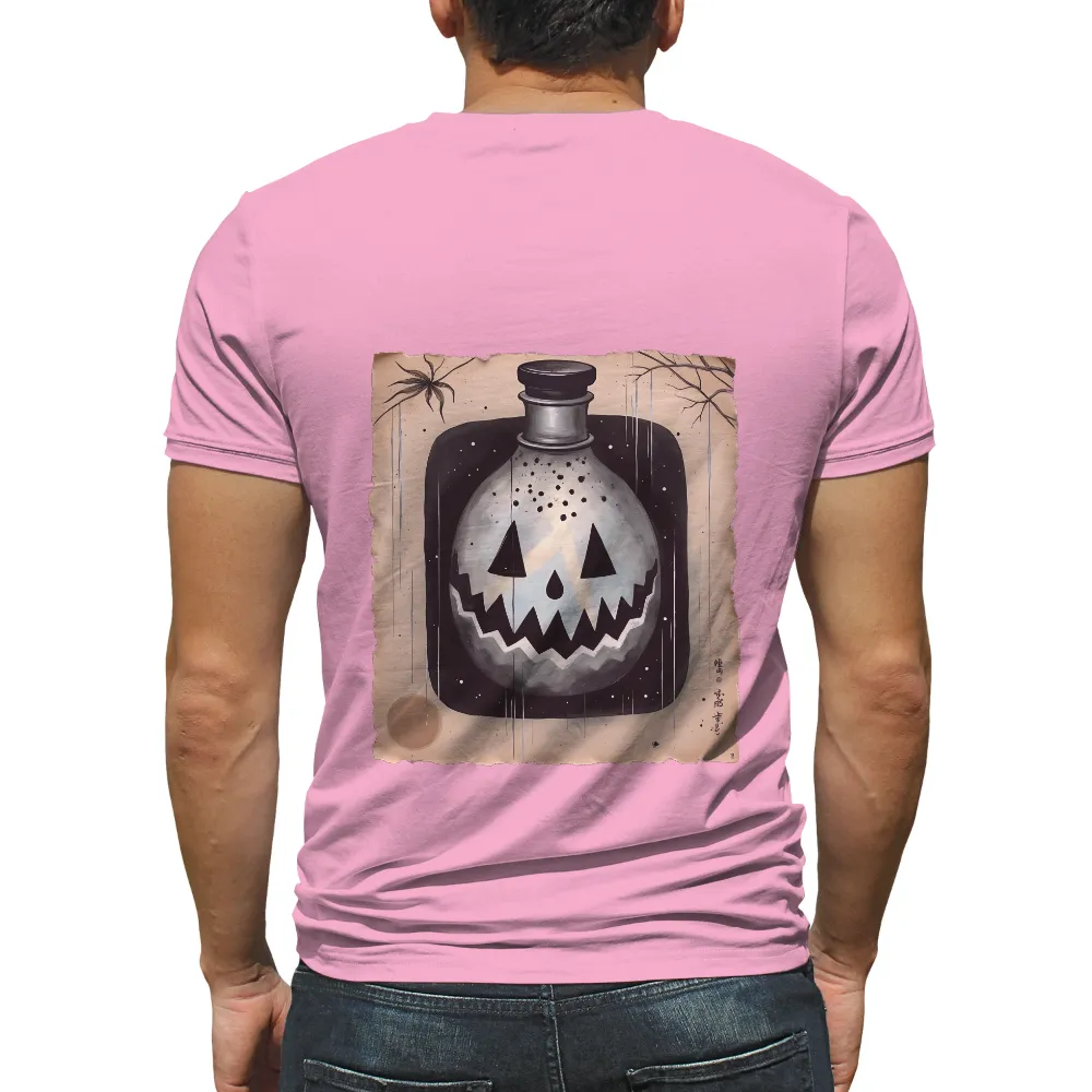 Graphic Tees: Halloween Potion Bottle - Spooky Festive Art|text t shirt design online