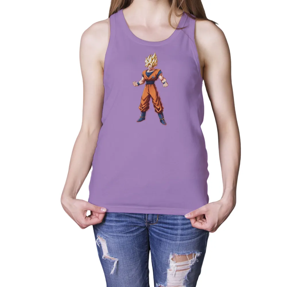 Custom Tee Shirts: Goku Super Saiyan - Anime Power|owen power