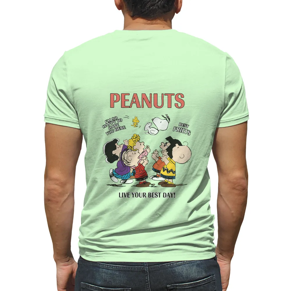 Custom T-Shirt Printing: Live Your Best Day with Peanuts Characters|snoopy valentine t shirt