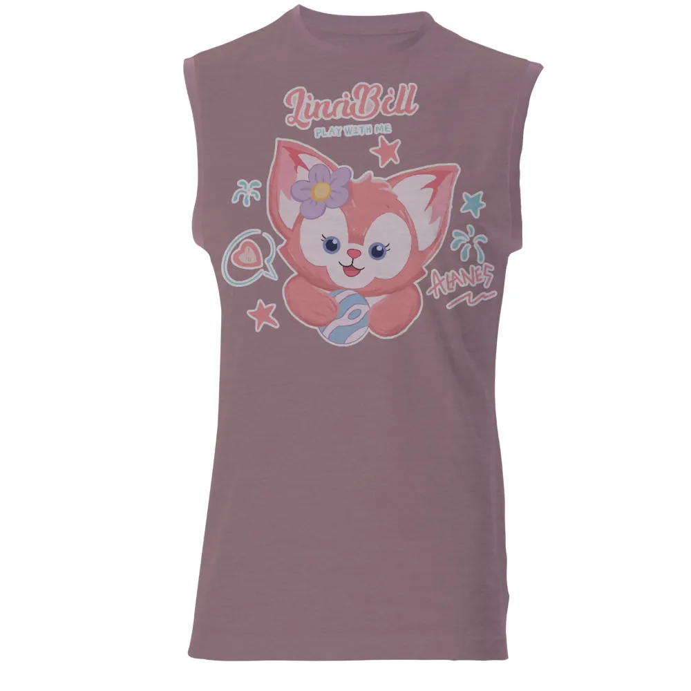 Customized Tee Shirts: Playful Fox LinriBill - Anime, Childhood Joy|pokemon magic shirt