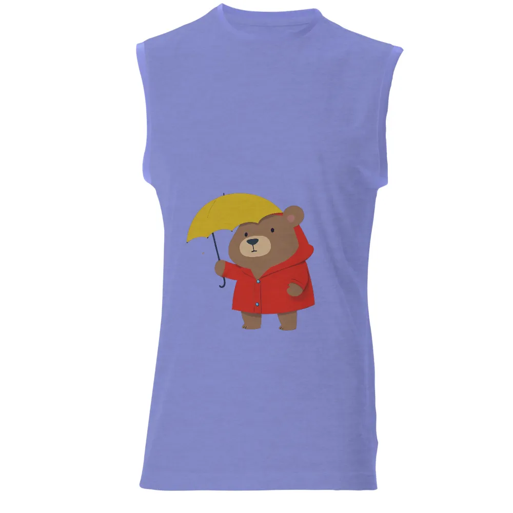 Graphic Tees: Bear in Raincoat - Resilience and Hope|hope trip shirt