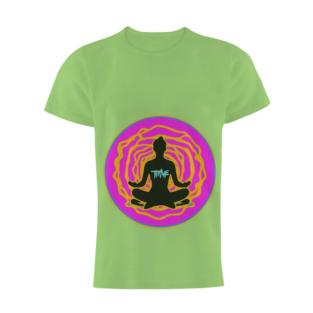 Customized Tee Shirts: Embrace Inner Peace with Meditation Design|orioles chaos shirts