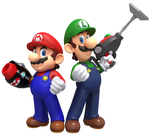 TShirt Design: Mario and Luigi Ready for Adventure