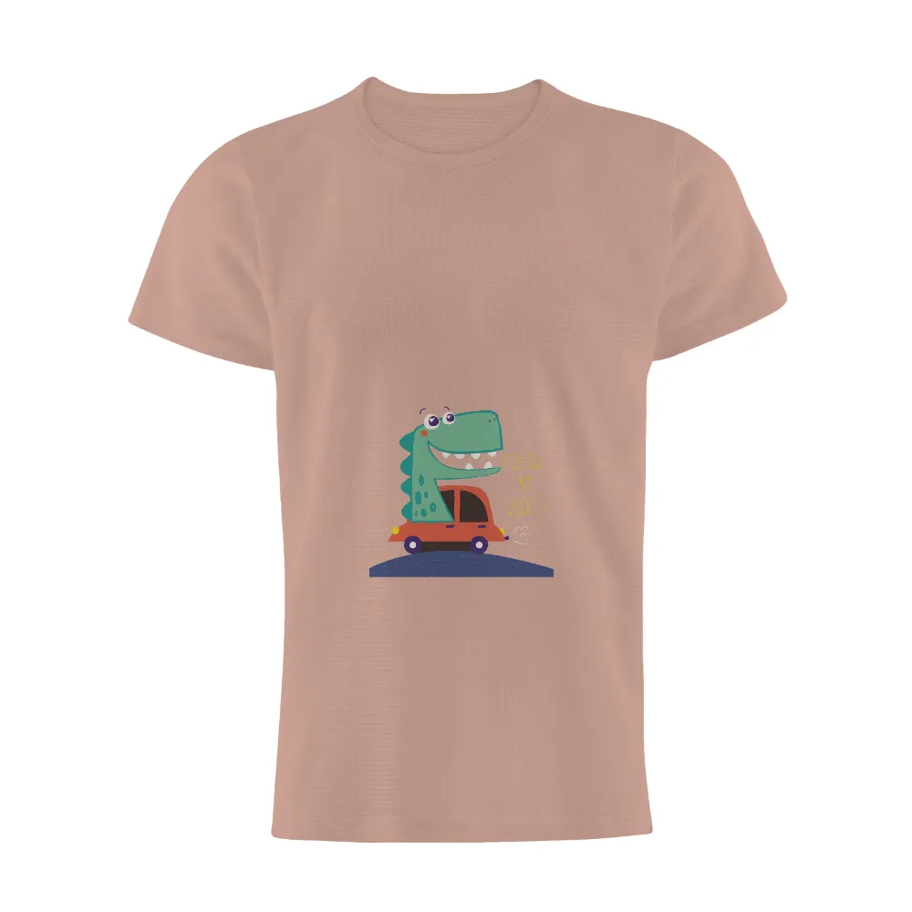 T-Shirts Design: Quirky Dino's Adventure Ride|adventure time star wars shirt