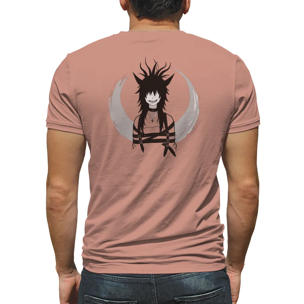 Custom T-Shirt Printing: Luna, the Night Guardian - Anime Inspired Design|official ghost adventures t shirts