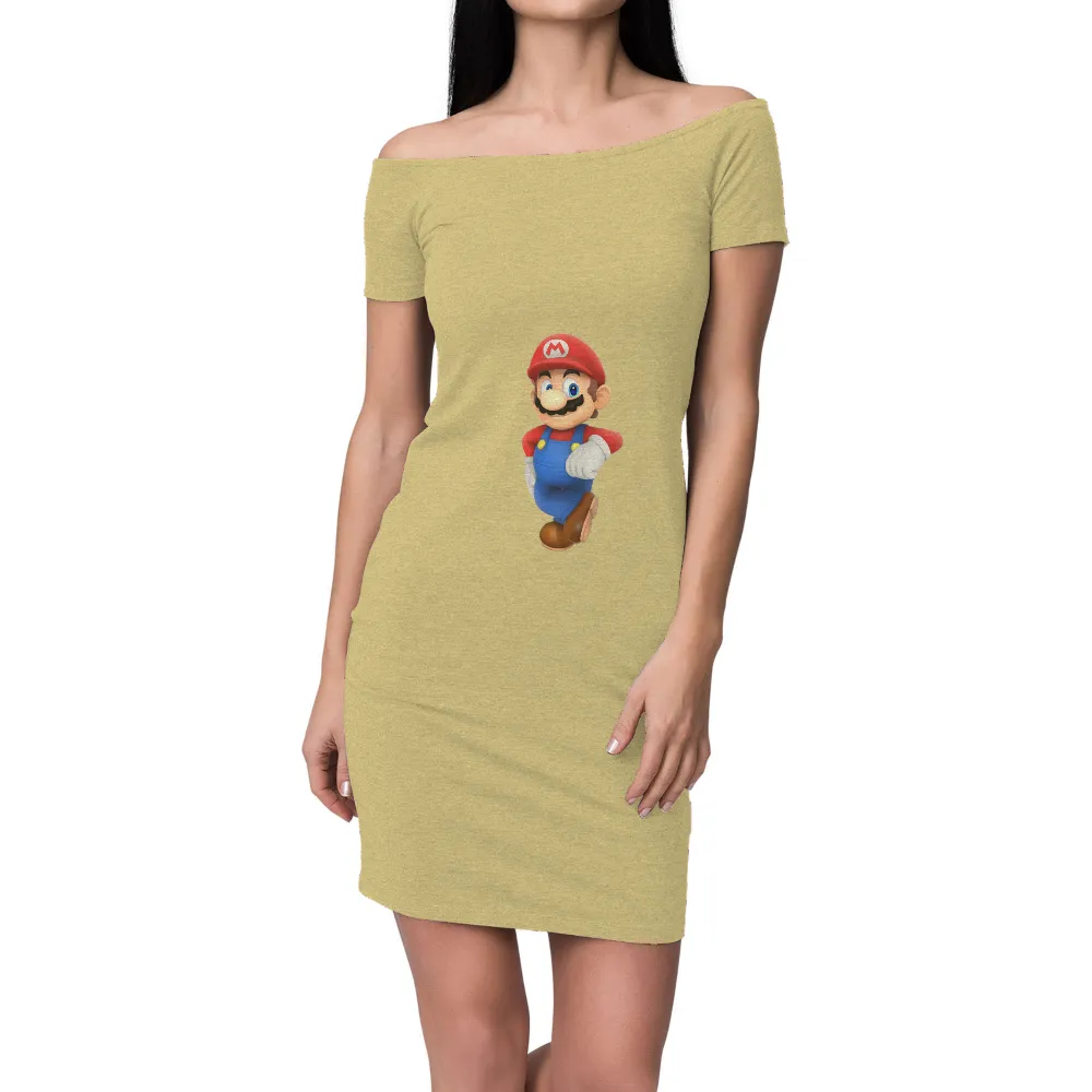 T-Shirts Pattern: Iconic Mario Adventure|retro valentine shirt