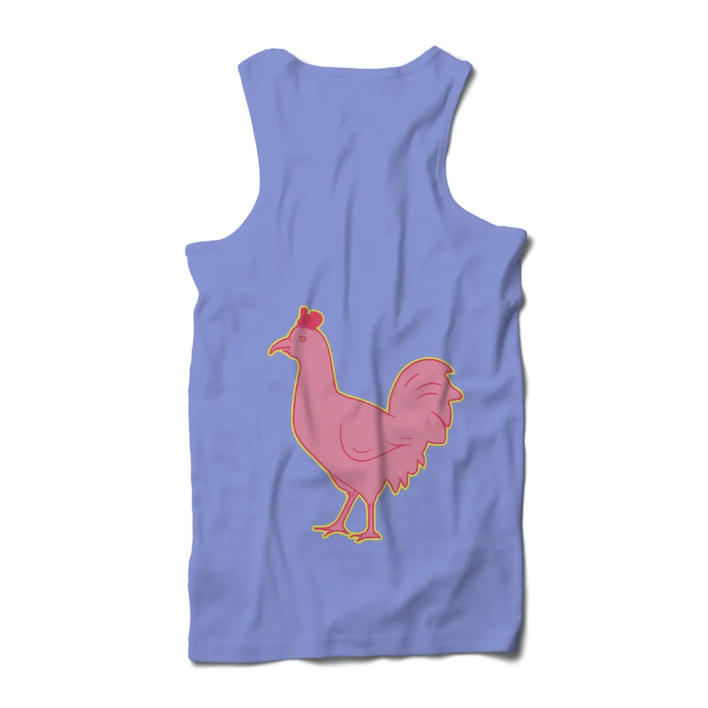 Neon Rooster T-Shirt Printing: Pop Culture Meets Vintage Vibes|retro duck t shirts