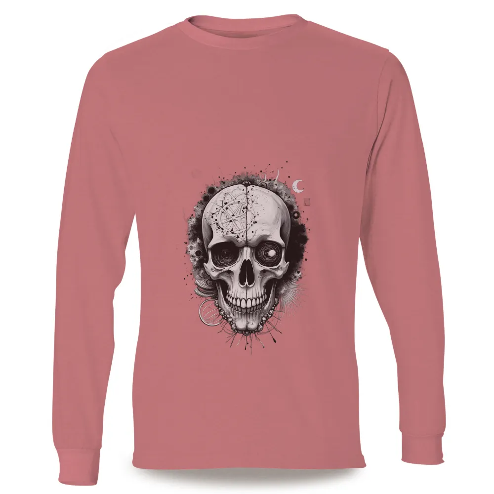 TShirt Printing: Celestial Skull - Artistic Designs|life is good dad t shirts