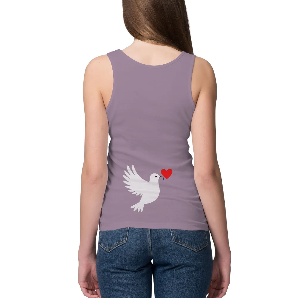 TShirt Printing: Dove of Love and Peace|love sales shirts