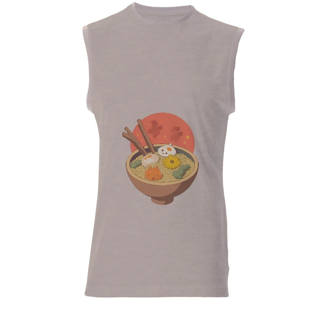 Ramen Bliss: A Warm Bowl of Comfort and Joy - T-Shirts Design|t shirt roblox cat