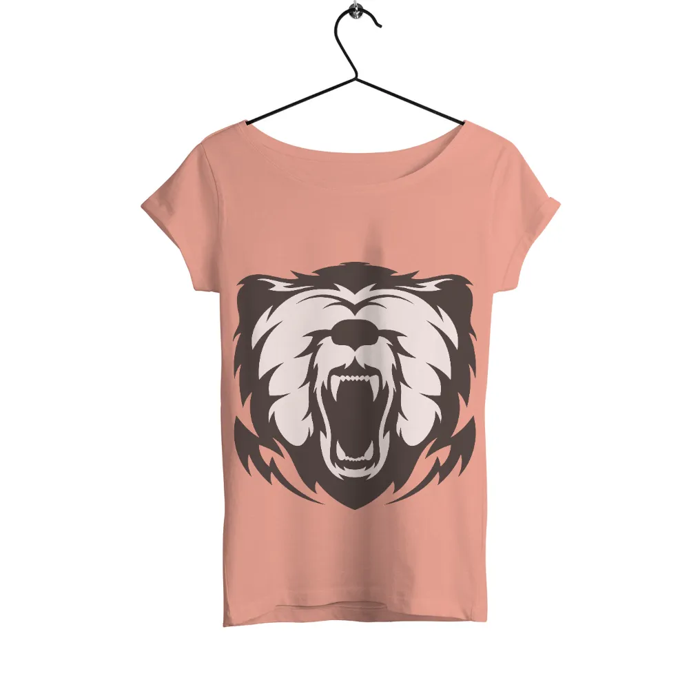 Custom T-Shirt Printing: Roaring Lion - Strength and Resilience|lion t shirt roblox