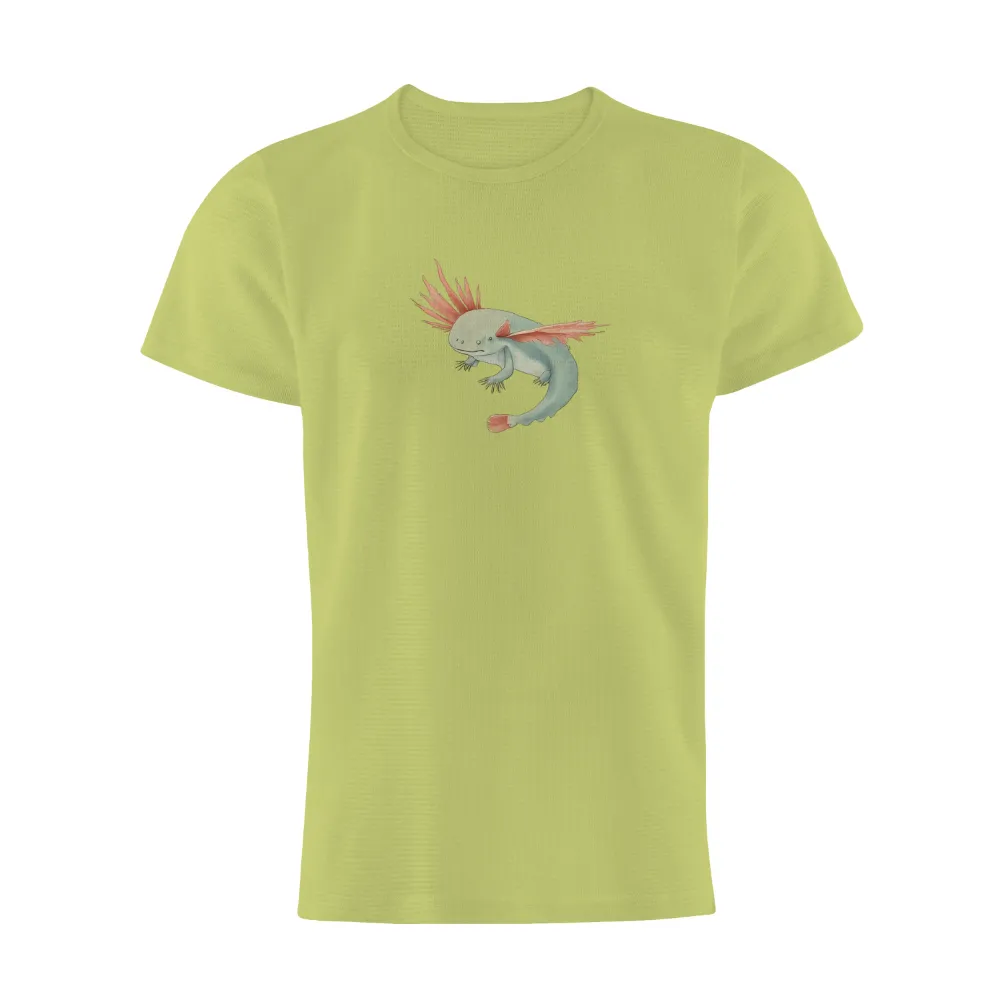 T-Shirts Custom: Whimsical Axolotl - Artistic Designs|hope trip shirt