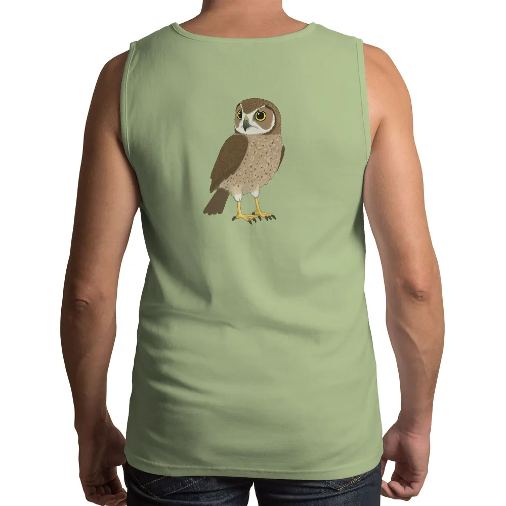 Custom Tee Shirts: Eldric the Wise Owl - Artistic Design|dallas stars reddit