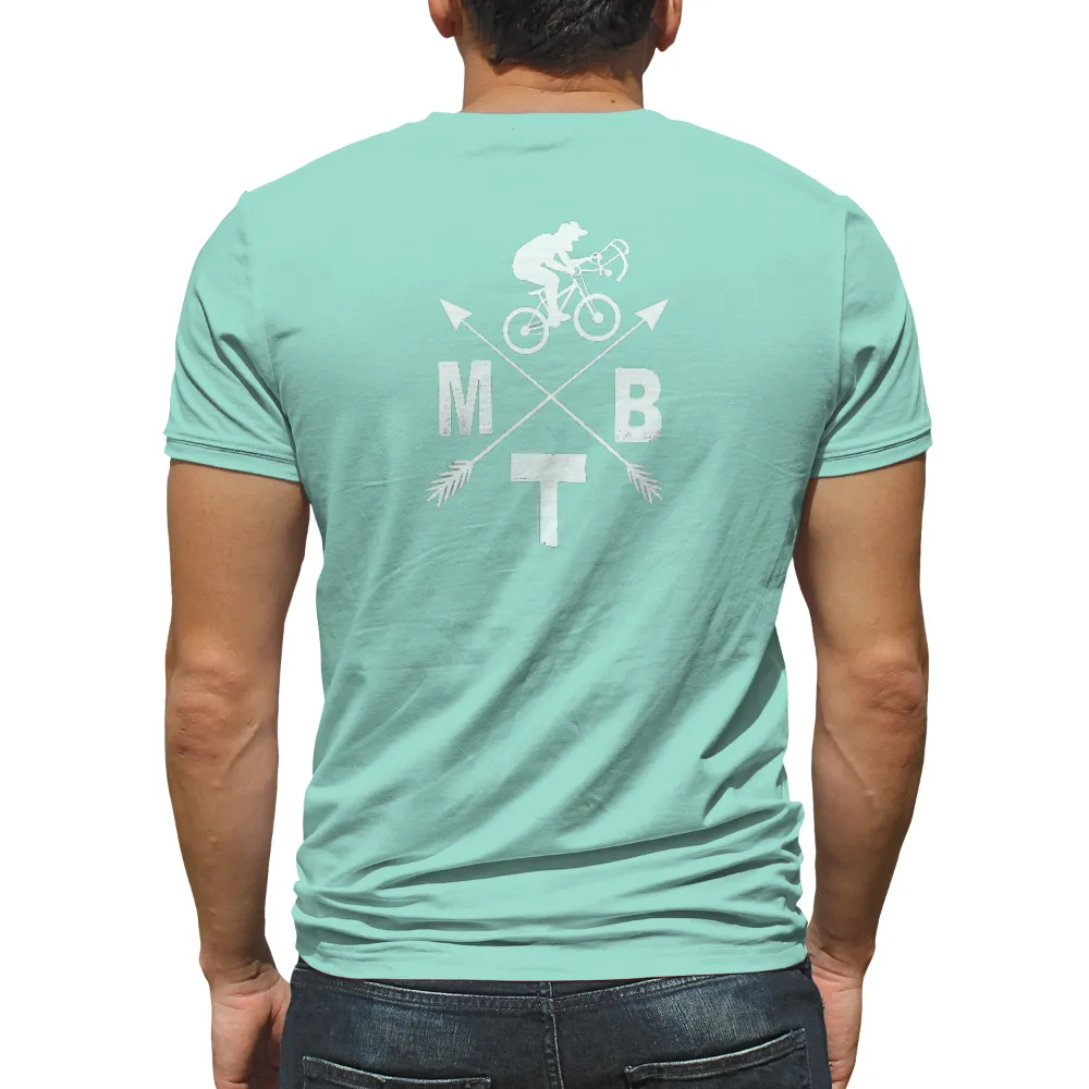 Custom Tee Shirts: Explore the Spirit of Mountain Biking with MBT Design| mountain biking trail