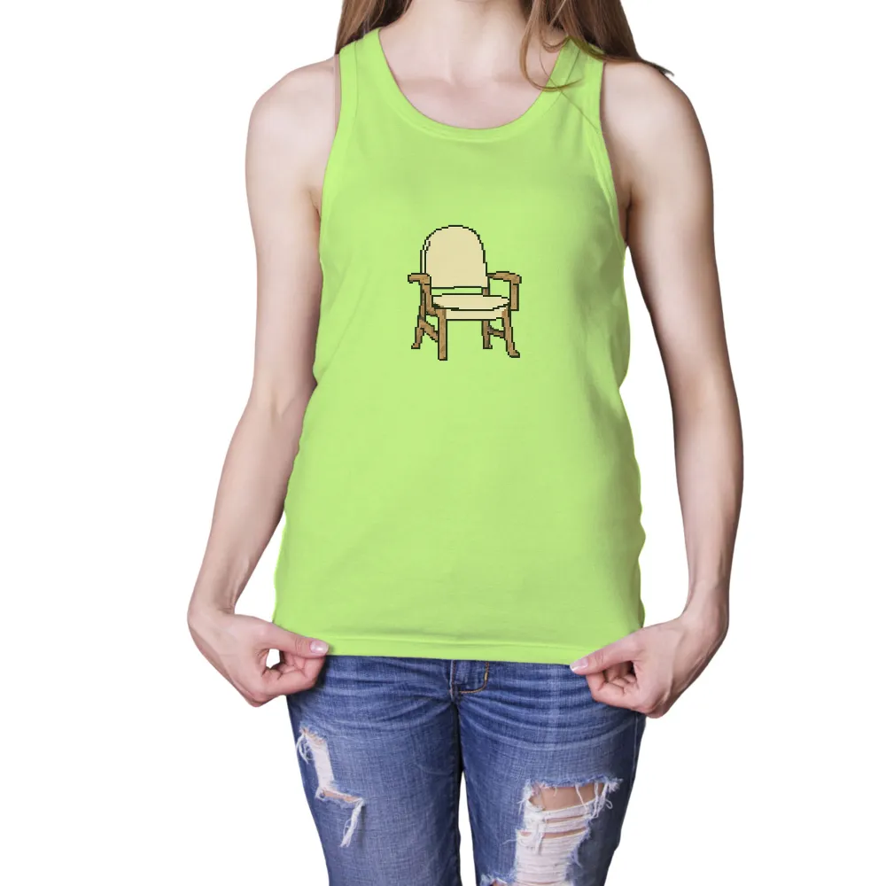 T-Shirts Design: Minimalist Chair - A Symbol of Resilience|the dirt miller high life shirt