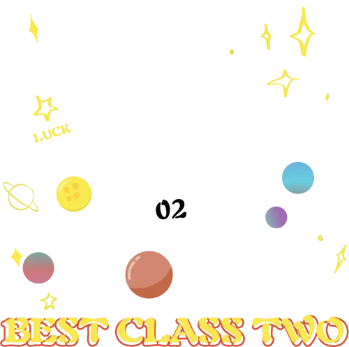 Shirts Graphic Tees: Best Class Two - Adventure in Space