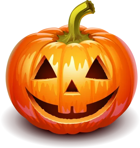 Tee Shirts Printed: Halloween Pumpkin Jack-O-Lantern