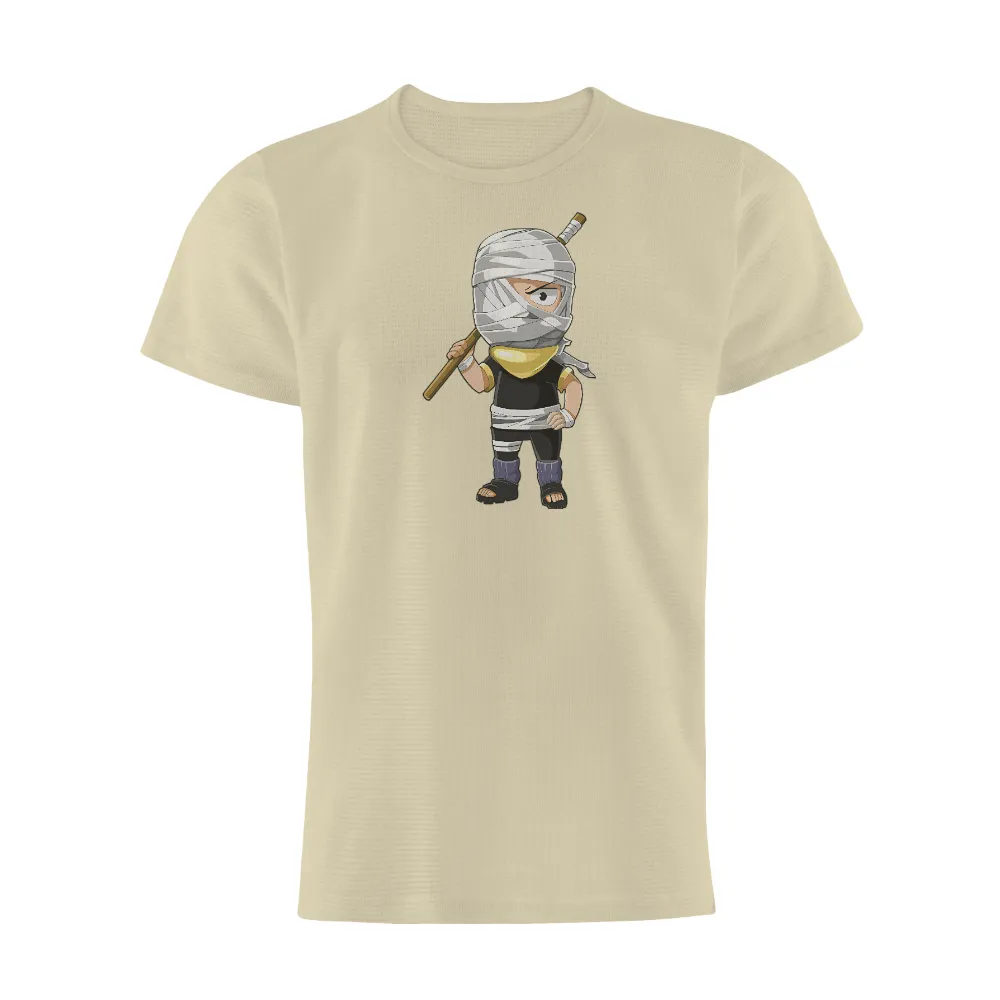 TShirt Printing: Kaito the Bandaged Ninja - Anime Inspired Design|t shirt ninja roblox