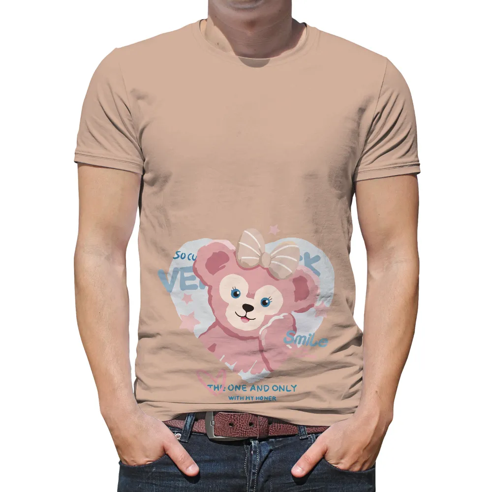 TShirt Printing: Bella the Bear - Spread Love and Happiness|military purple heart t shirts