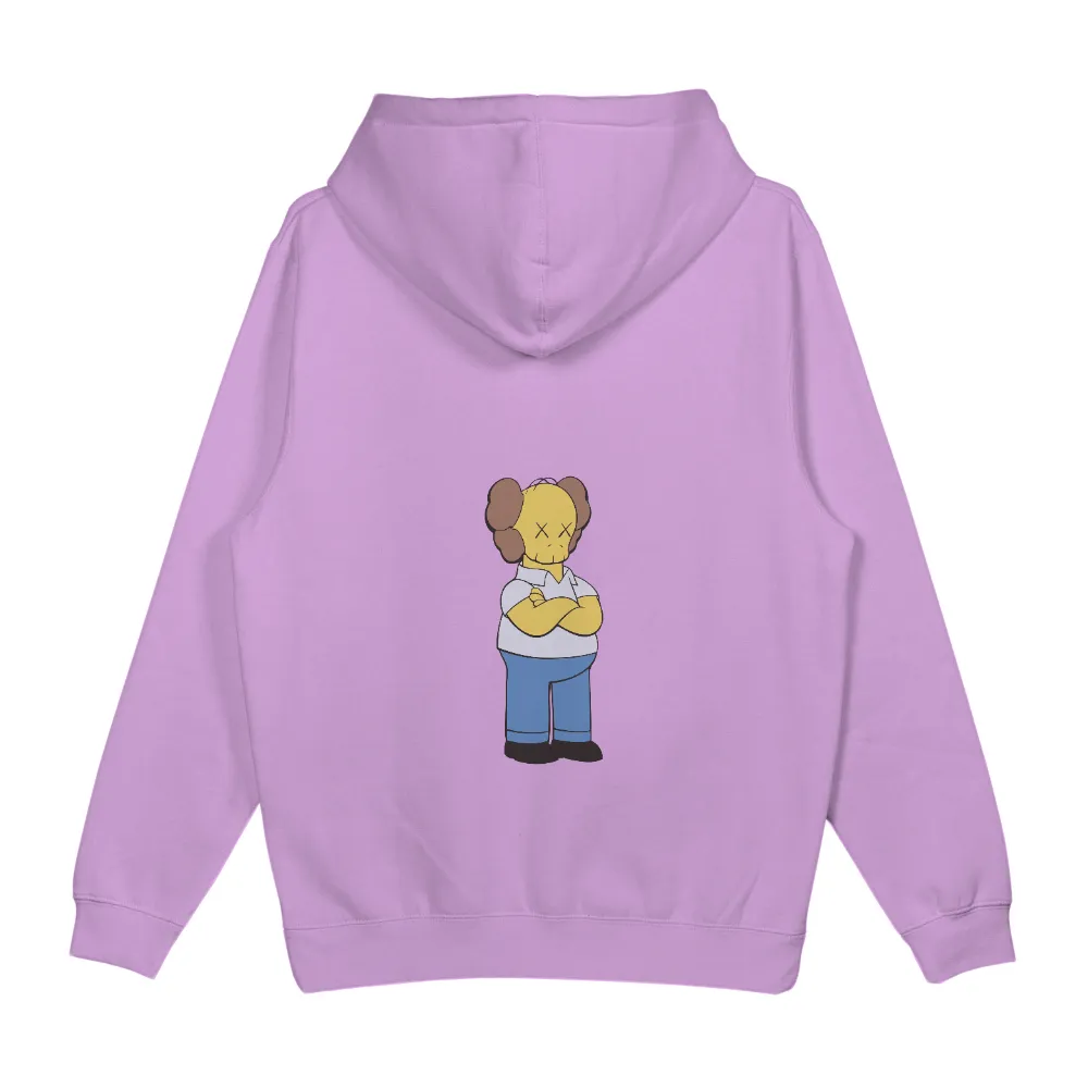 T-Shirt Printing: Lisa Simpson Meets KAWS - Funny & Quotes|grey shirt cartoon