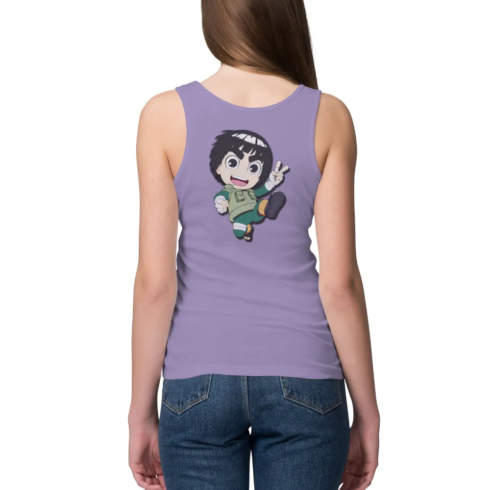 T-Shirts Custom: Rock Lee's Unwavering Spirit|naruto shirts for youth