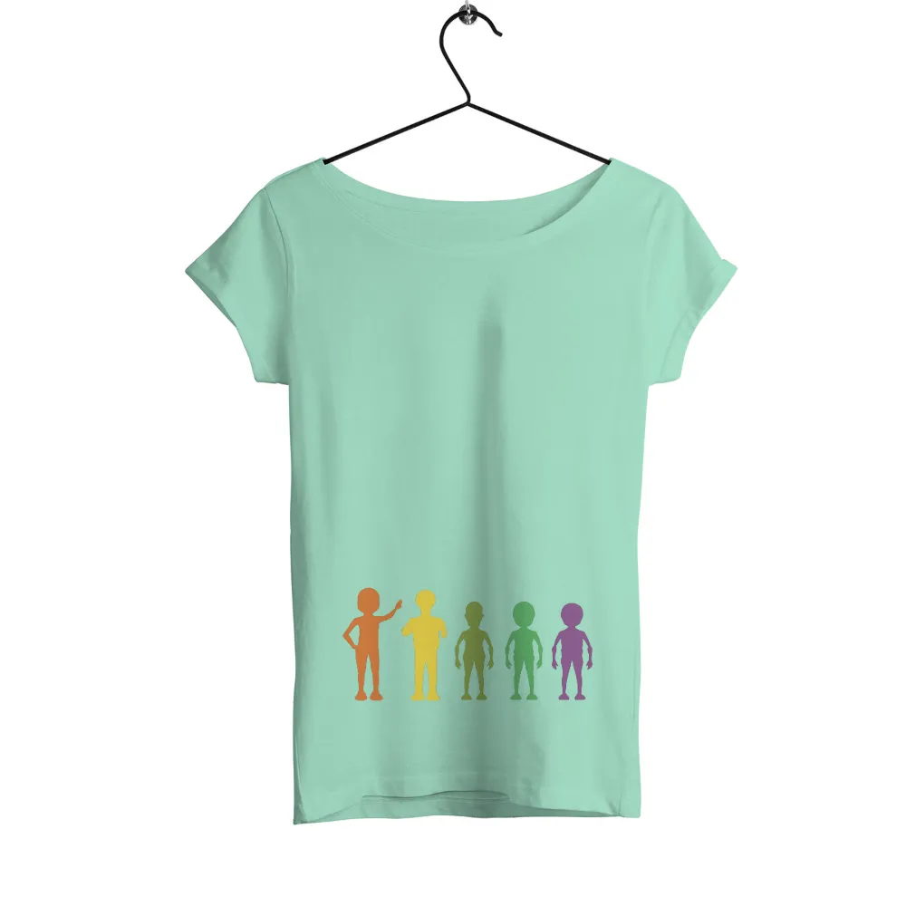 Tee Shirt Printing: Celebrate Diversity with Vibrant Silhouettes|beer diversity t shirt