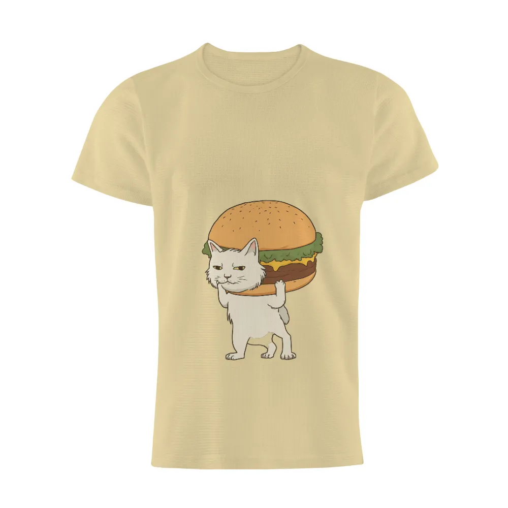 Custom Tee Shirts: Whiskers' Culinary Challenge|funny memorial day shirt