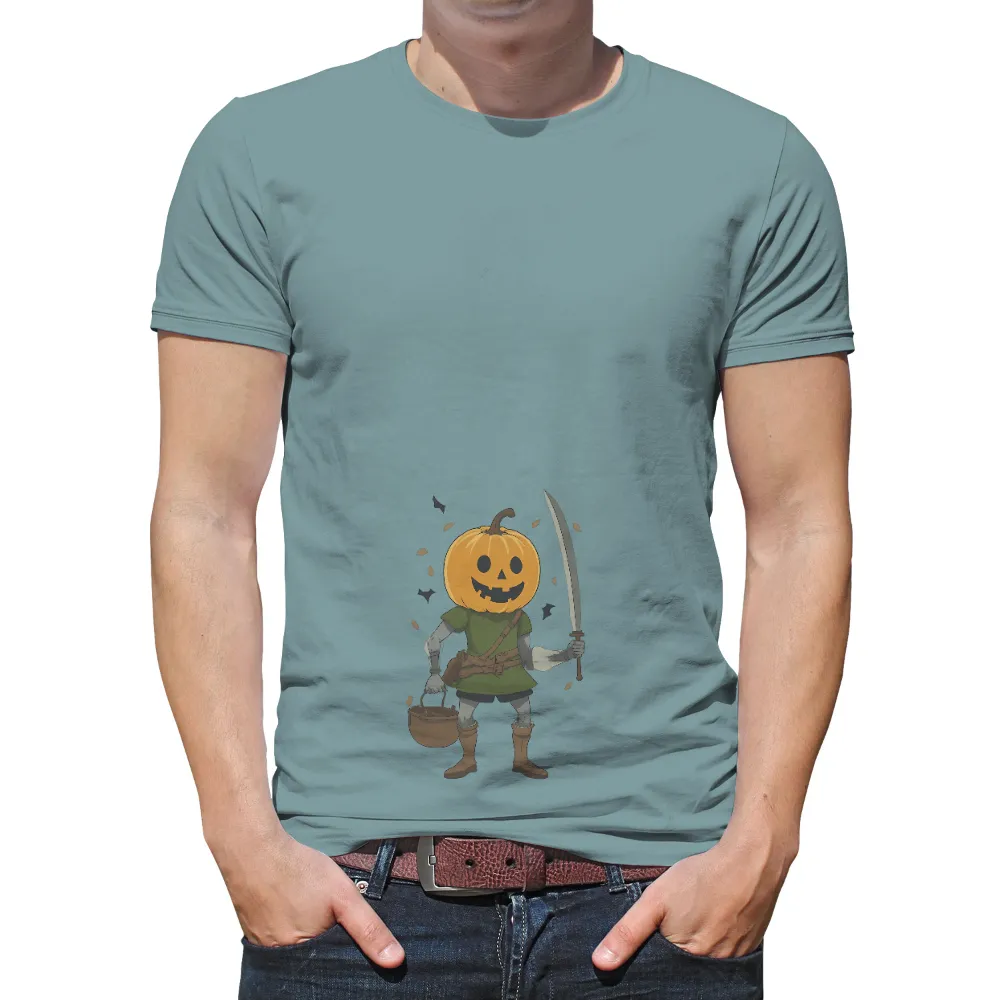 Tee Shirt Printing: Pumpkin Knight - A Halloween Adventure|sword art online tshirts