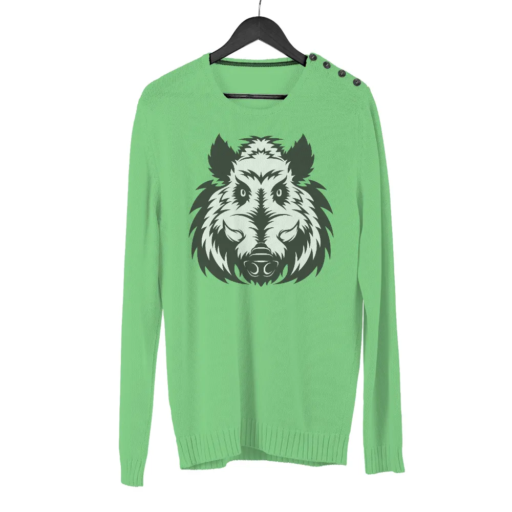 Wild Boar T-Shirt Printing: Embrace Your Inner Strength|reign forest fronds camp shirt