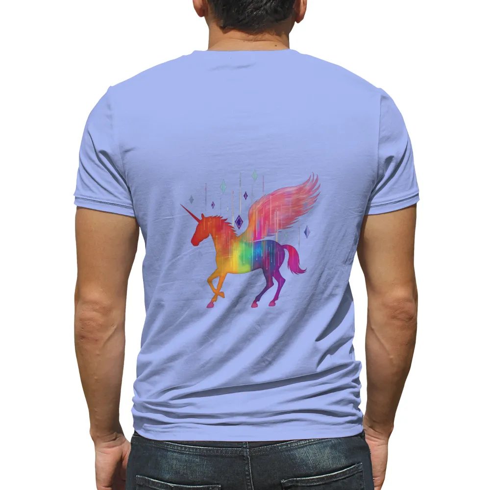 Rainbow Unicorn T-Shirt Printing: A Symbol of Hope and Wonder|bertuzzi red wings