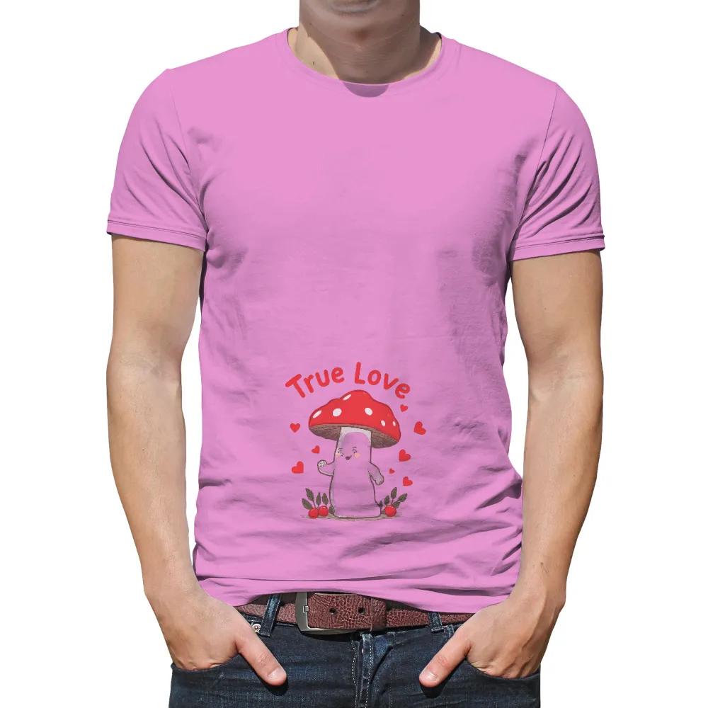 True Love Mole TShirt Printing: Whimsical Forest Charm|love sales shirts