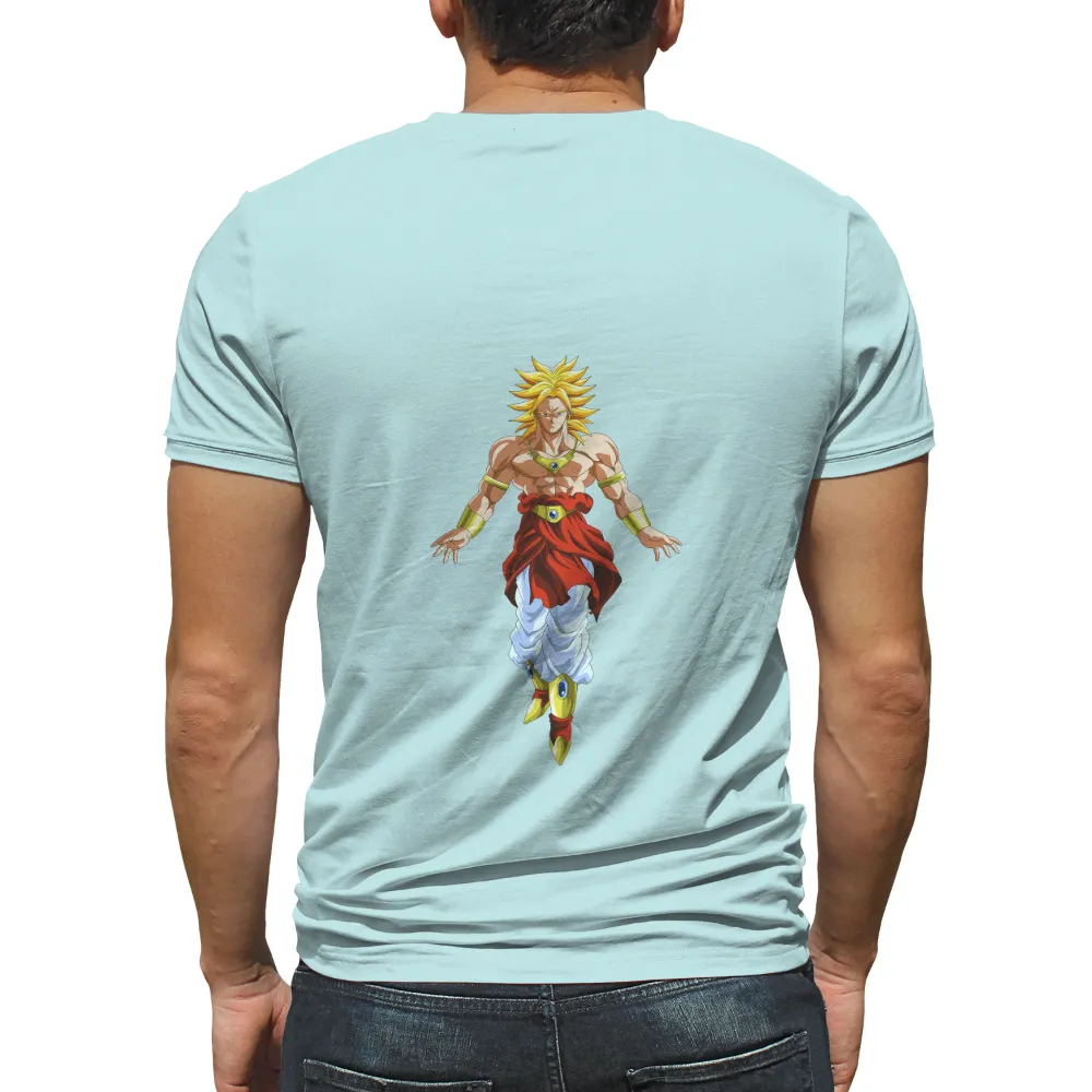 Custom T-Shirt Printing: Broly - The Legendary Warrior|grandpa and grandson the legend and the legacy