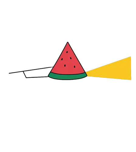 Watermelon Projector Tee | Spread Joy with Every Step