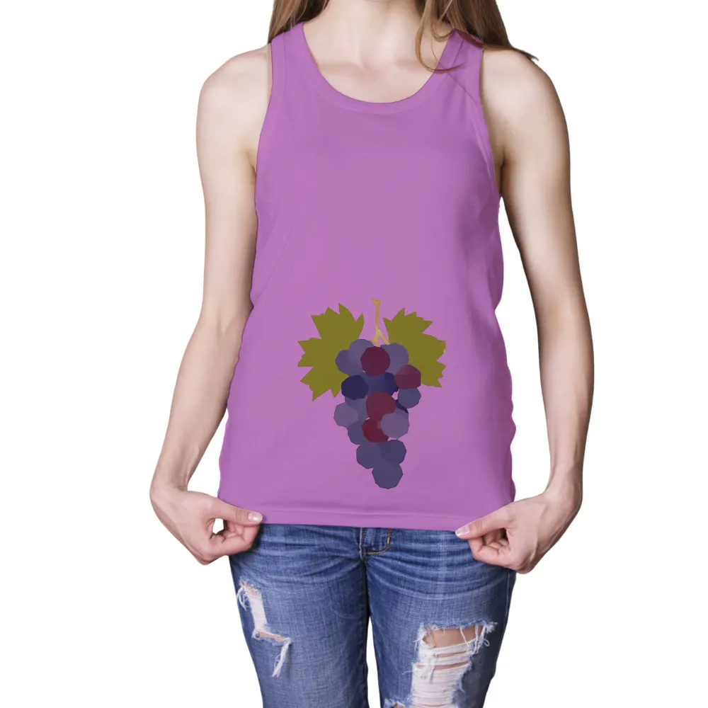 T-Shirt Printing: Nature's Bounty - Grapes in Vibrant Colors|vineyard vines march madness shirt