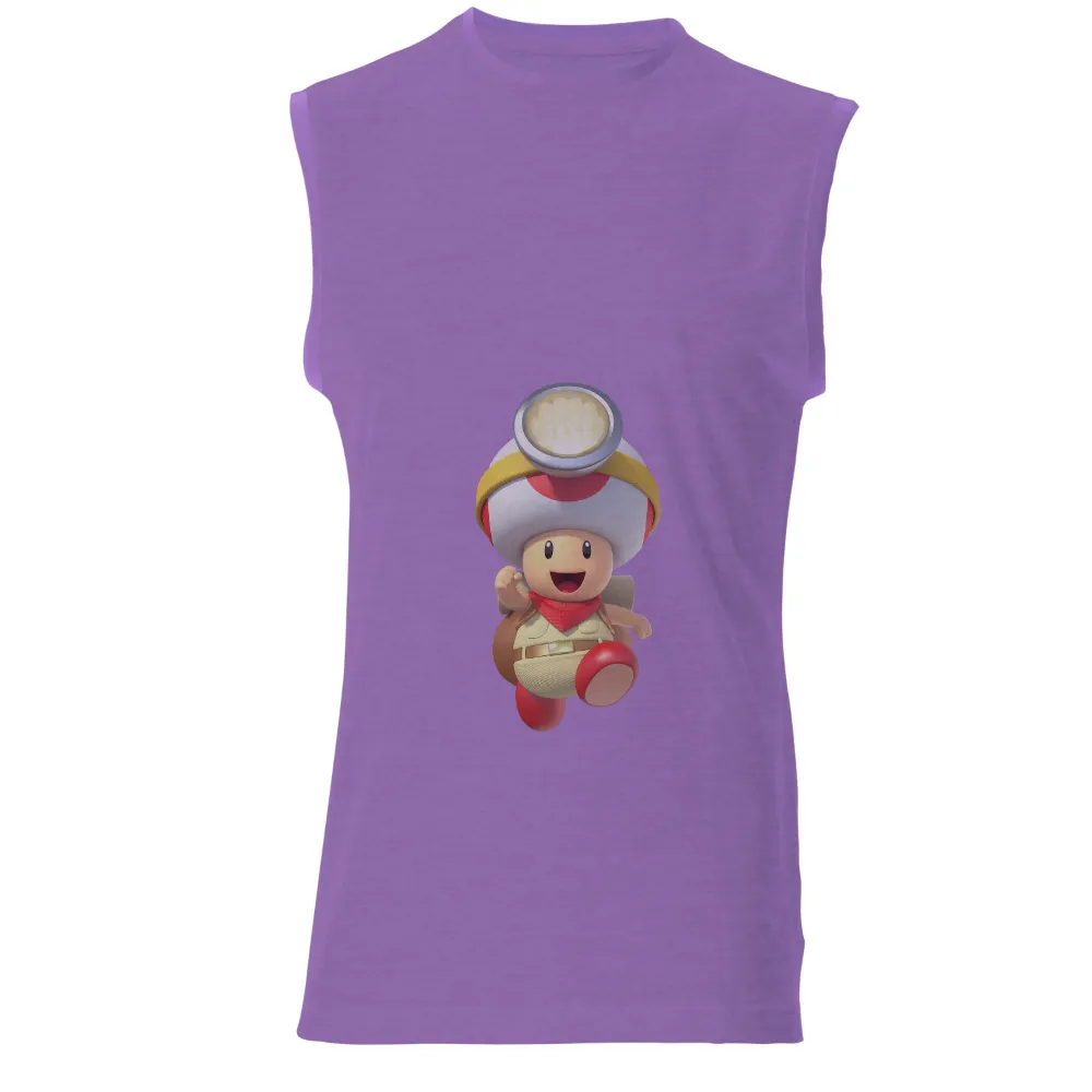 Toad Adventure TShirt Design - Explore with Joy|light long sleeves for summer