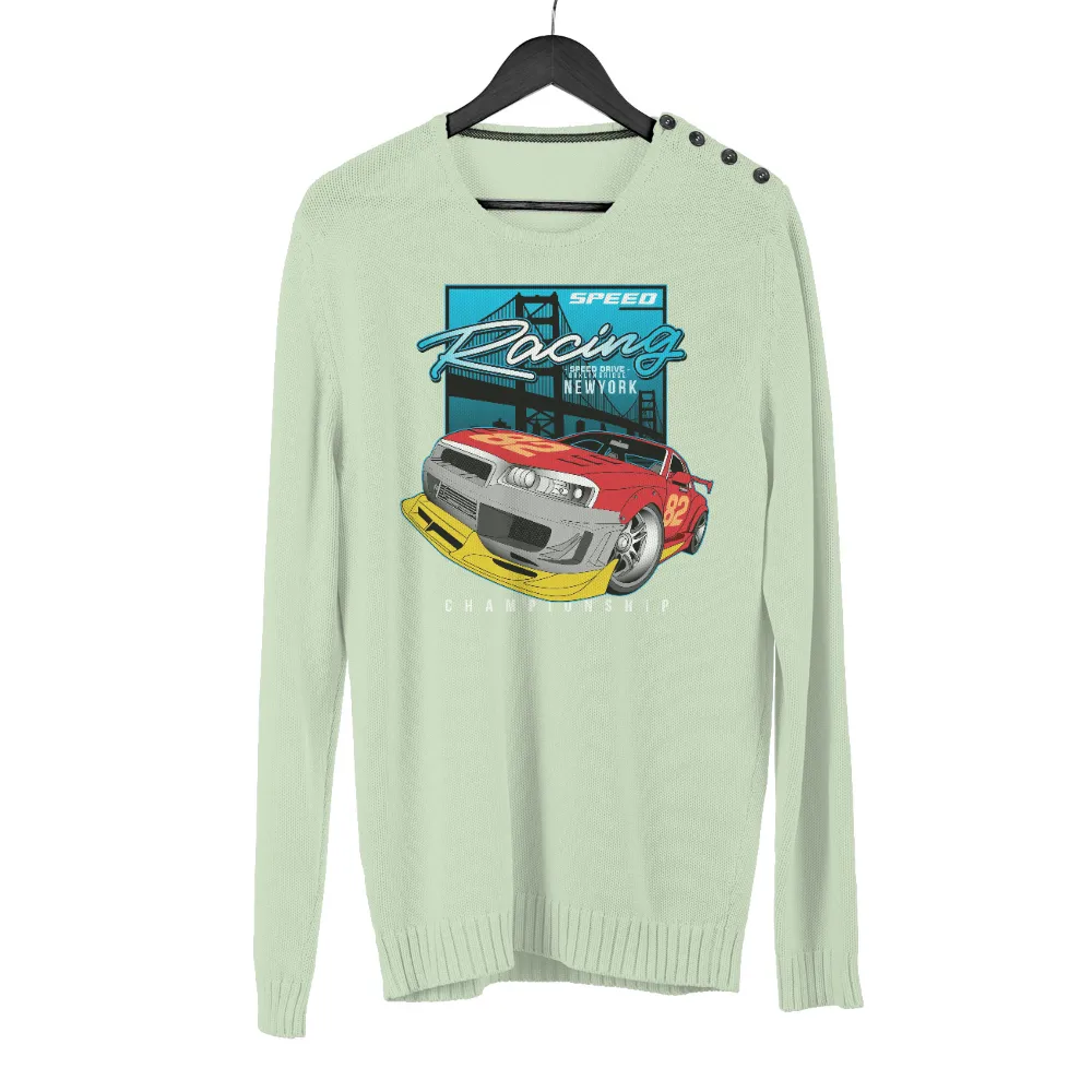 Graphic Tees: Speed Racing Championship in New York|stinky pinky car t shirt