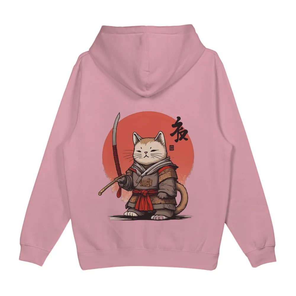 Samurai Cat Graphic Tees: A Unique Blend of Tradition and Whimsy|my cat is my valentine t shirt