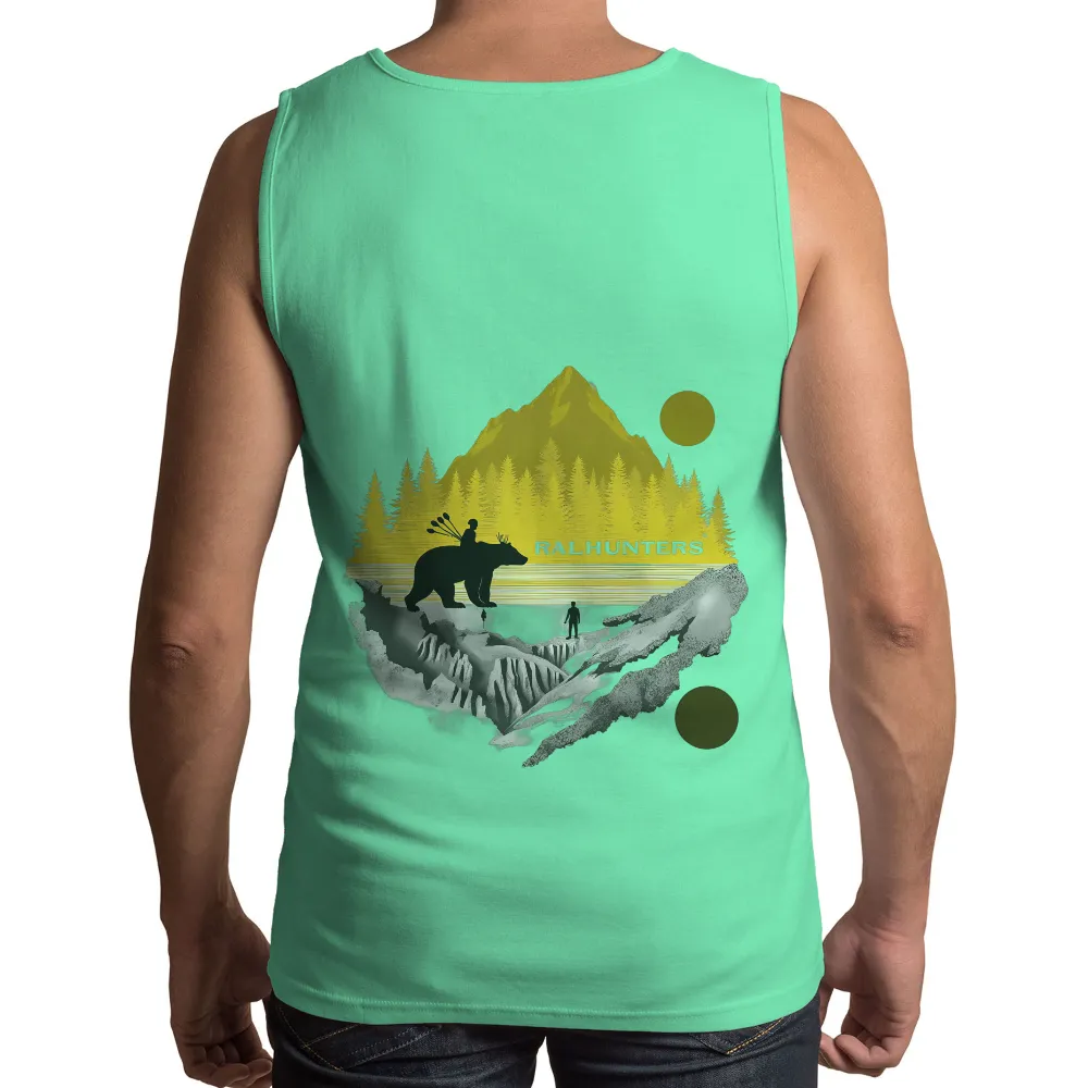 Customized Tee Shirts: Adventure Awaits with RALHUNTERS| flowing river